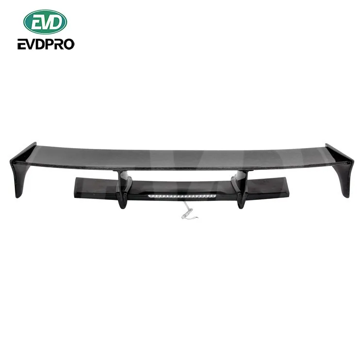 

For Nissan GTR R35 2008-2019 Top Secret Style Half Forged Carbon Fiber Rear Spoiler