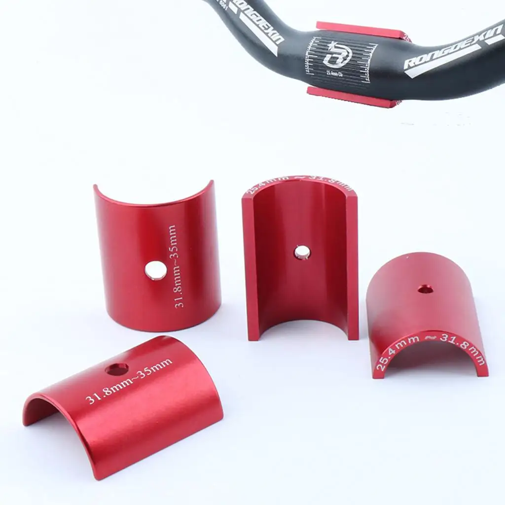 Fahrrad lenker Unter leg scheibe Mountain Converter Adapter hülsen Vorbau rot