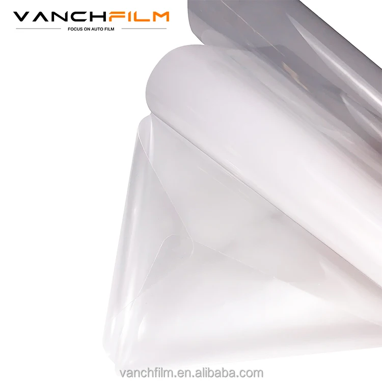 Film Pelindung Cat Mobil VANCHFILM TOP-K75Y Anti Menguning Kilap Tinggi Mewah Self Healing Anti Gores TPU Anti Pasir PPF Transparan