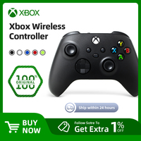 Microsoft Xbox Core Wireless Controller Carbon Electric Volt White Black for Xbox Series X Xbox Series S Xbox One Controller