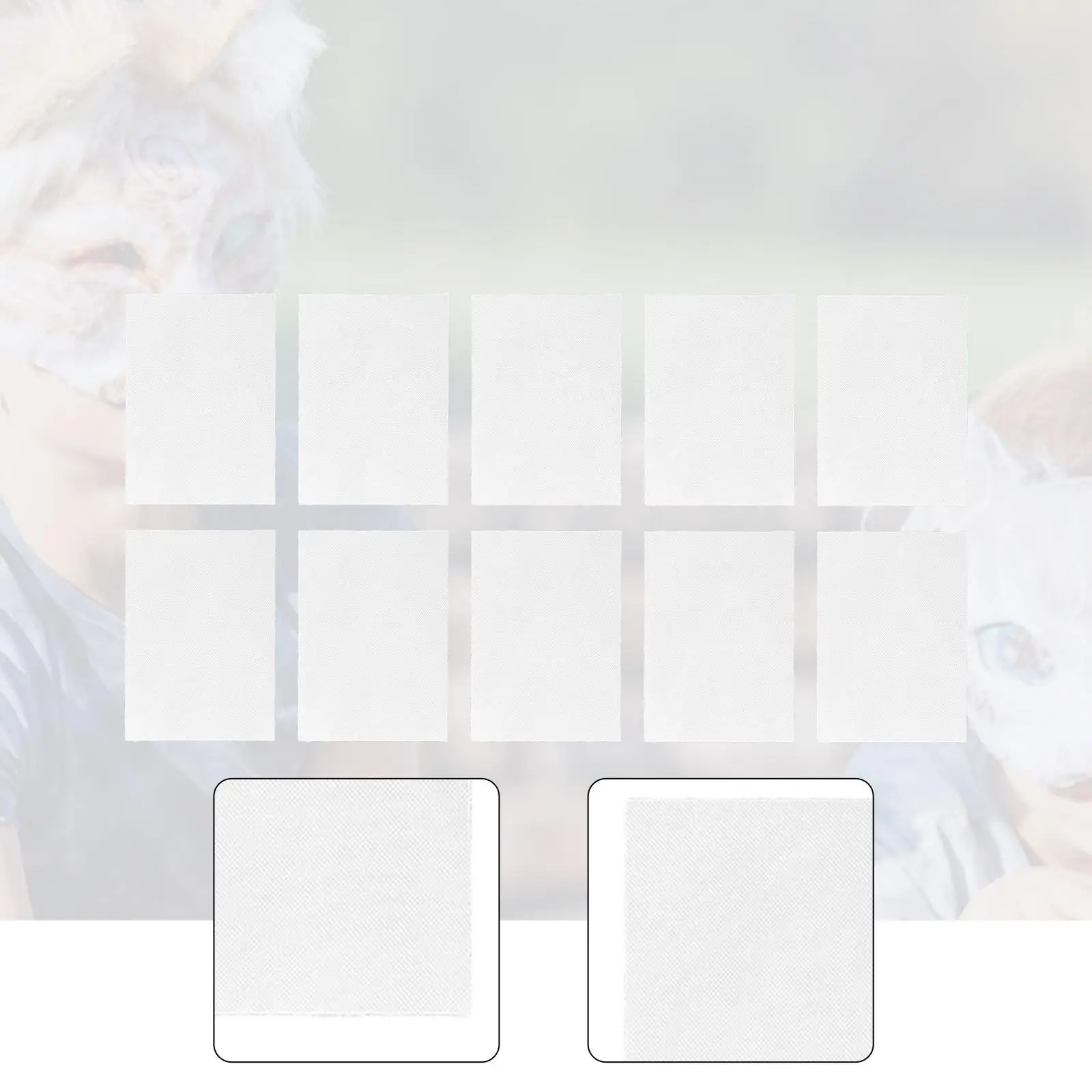 10x Fursuit Eyes Mesh Breathable Eye Mesh Sheet لمهرجان عيد الفصح