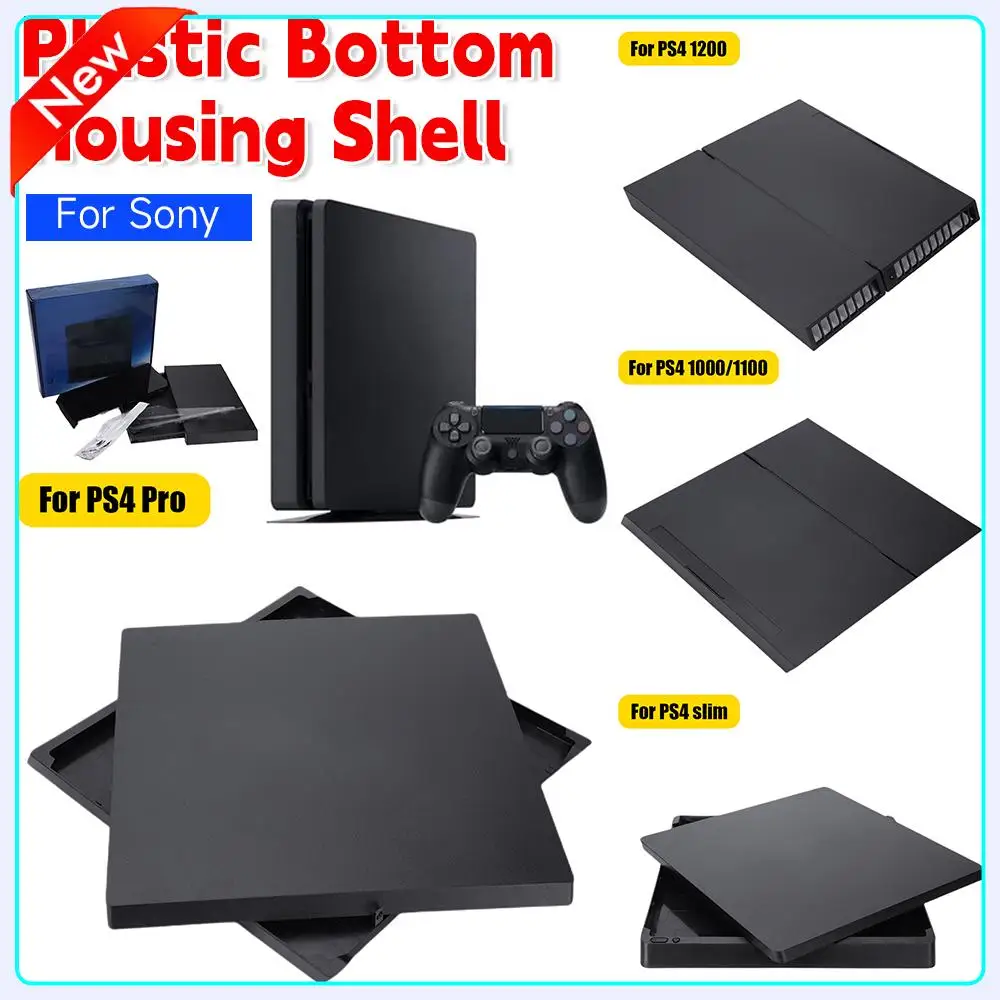 

Пластиковый передний нижний корпус, замена черного цвета, верхняя нижняя крышка, чехол для PS4 1200/PS4 SLIM/PS4 Pro