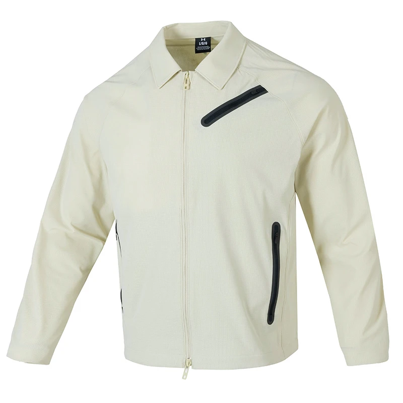 

Мужская куртка Under Armour, спортивная одежда, фитнес-тренировки, бег, упражнения, повседневная модная удобная тканая куртка, топ 1383029-273