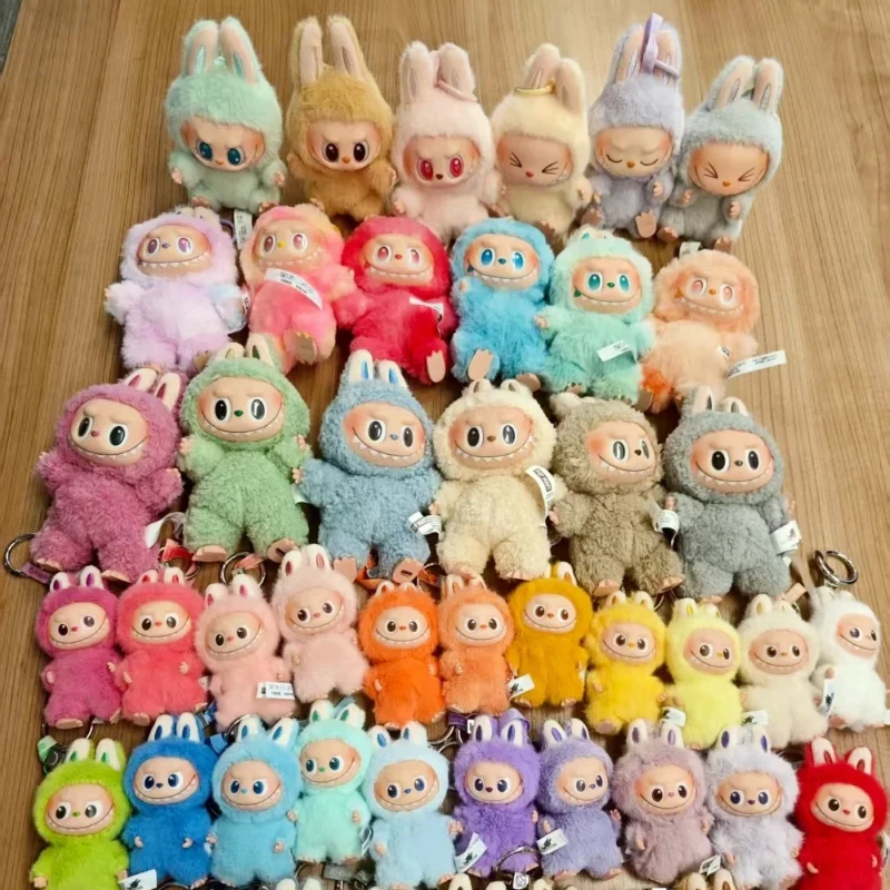 

POPMART LABUBU THEMONSTERS Macarons, вечеринка для сидения, большая в энергию, слепая коробка серии Secret Code, креативная и милая трендовая игрушка