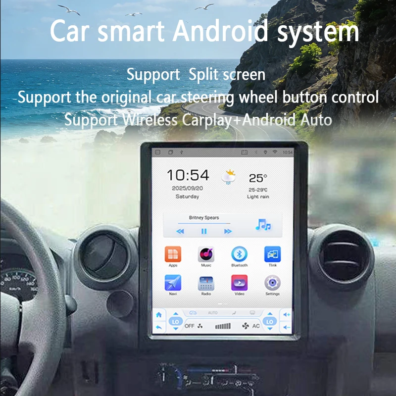 

Для Toyota Land Cruiser LC70 LC75 LC76 2007-2012 Android Экран Автомобильное авторадио GPS Стерео Carplay Мультимедийный плеер WIFI 4G Navi