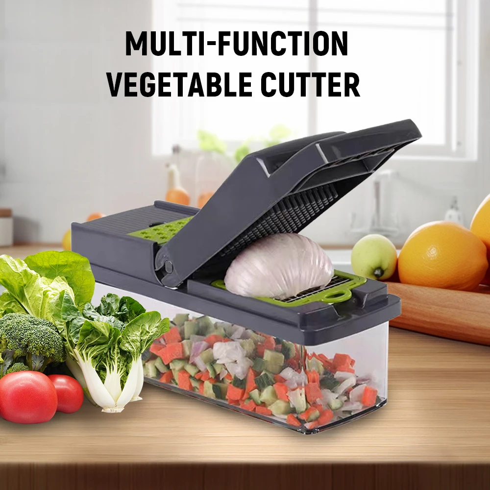 

Multi-Purpose Vegetable And Fruit Slicer Cutter Shredder Fruit Peeler Potato Cheese Drain Grater Chopper Pratical Kitchen Tools