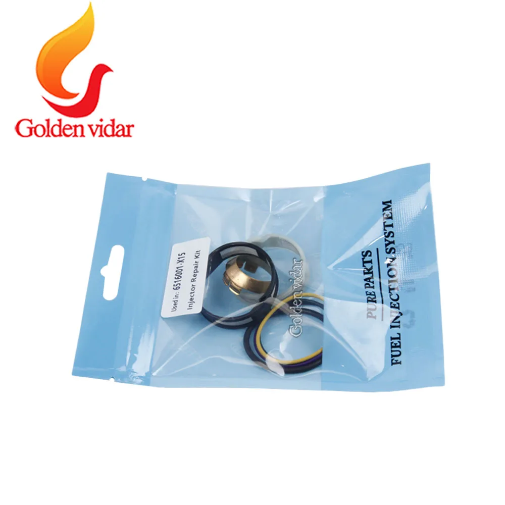 

6 pcs/lot 6516001-X15 repair kit for cummins Sca Nia ISX X15 ISX15 Engine Fuel Injection Valve Injector