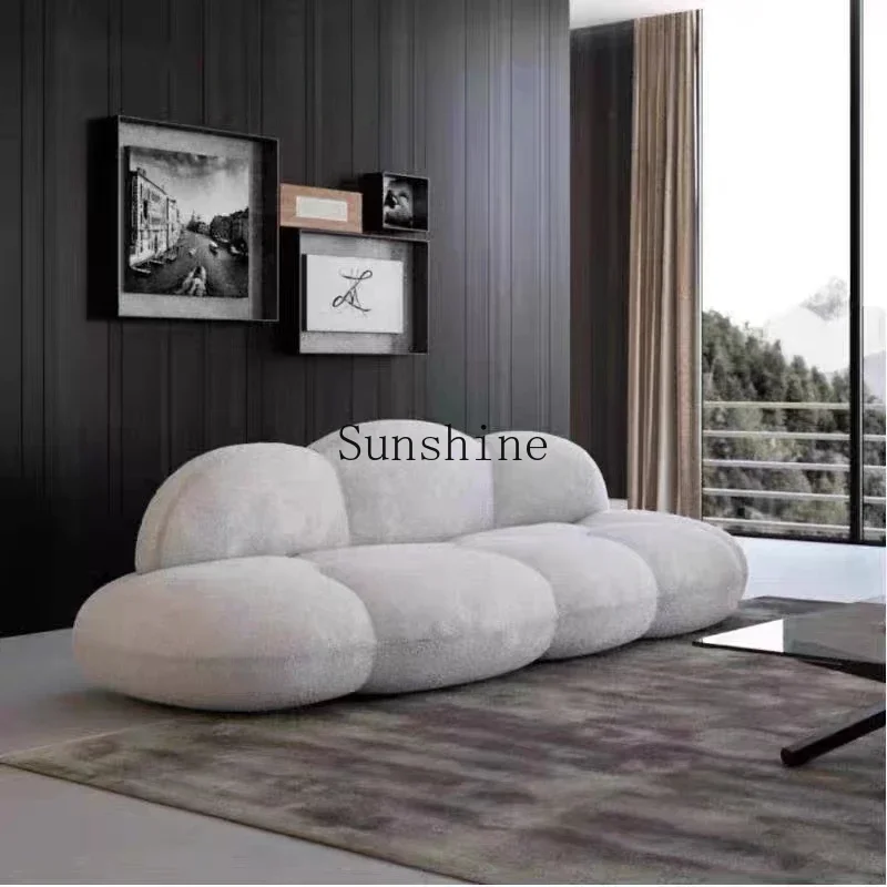 Living room cloud sofa special-shaped reception sofa