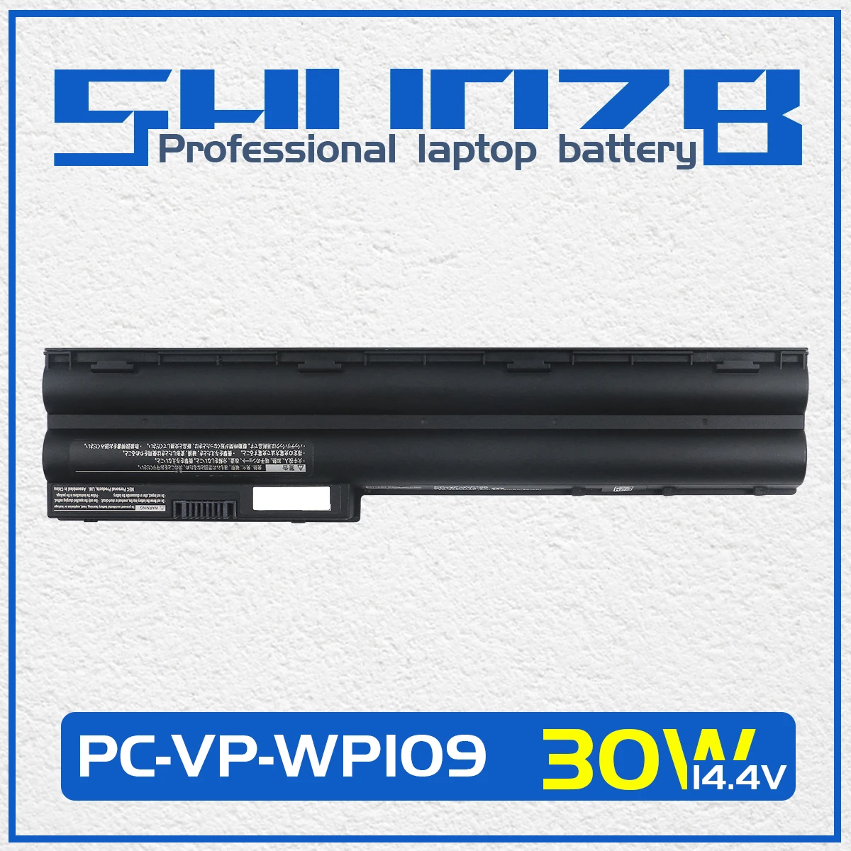 

SHUOZB PC-VP-WP109 Laptop Battery For NEC LS150/D LS350/D LS550ES2YB Series PC-VP-WP110 14.4V 30WH 2070mAh