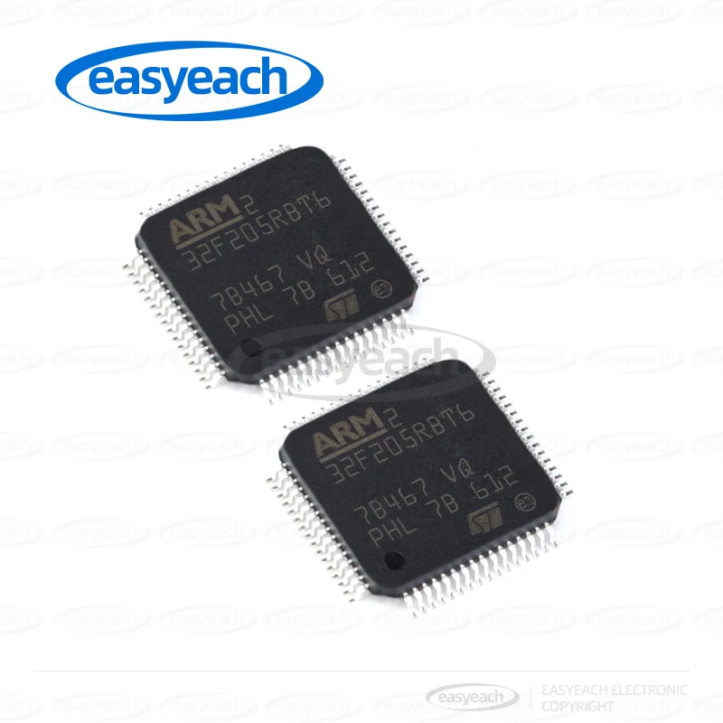 STM32F205RBT6 LQFP-64 ARM Cortex-M3 STMicroelectronics 32 بت متحكم MCU متحكم صغير #6