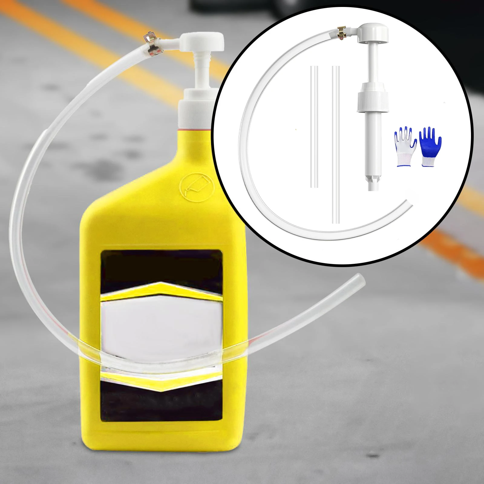 Перекачивающее масло для ручного насоса, трансмиссионное масло и дифференциальное жидкости Подходит для крышек бутылок емкостью 28 мм (не для литров с красной линией)