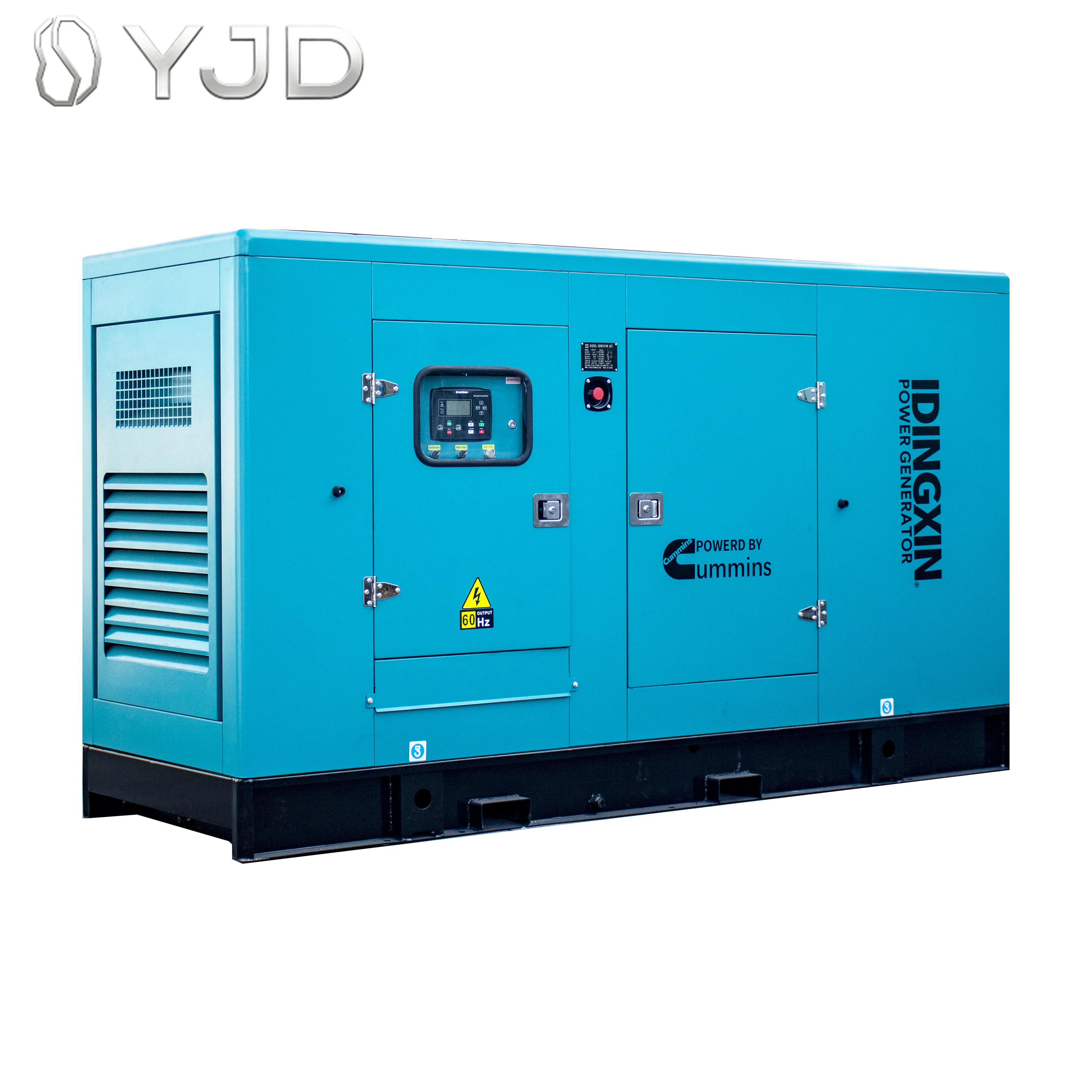 Electric Slient diesel Generator Water Cooled 15kw 20kva 30kw 40kva 50kw 60kw 80kva 100kw 150kw 3 Phase Generator Silent