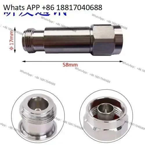 

Коаксиальный фиксированный радиочастотный аттенюатор типа N, 2 Вт, 50 Ом, постоянный ток 0–4 ГГц, 1-50 дБ