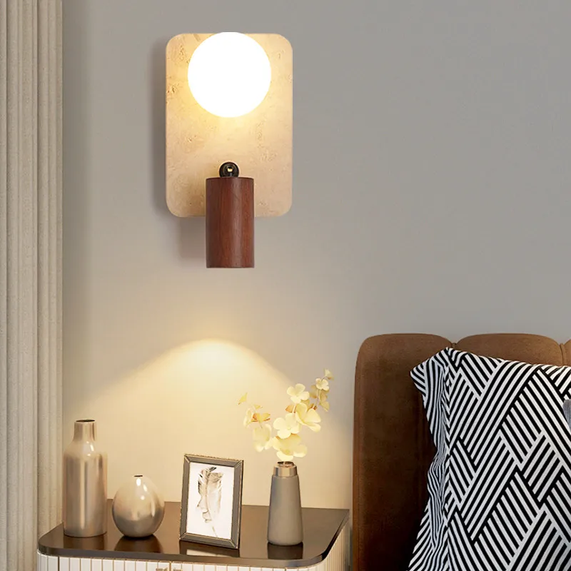 

Светодиодный настенный светильник-бра для прикроватной зоны, прихожей, коридора, в скандинавском современном стиле, желтый, в форме камня, креативный светильник для лестницы