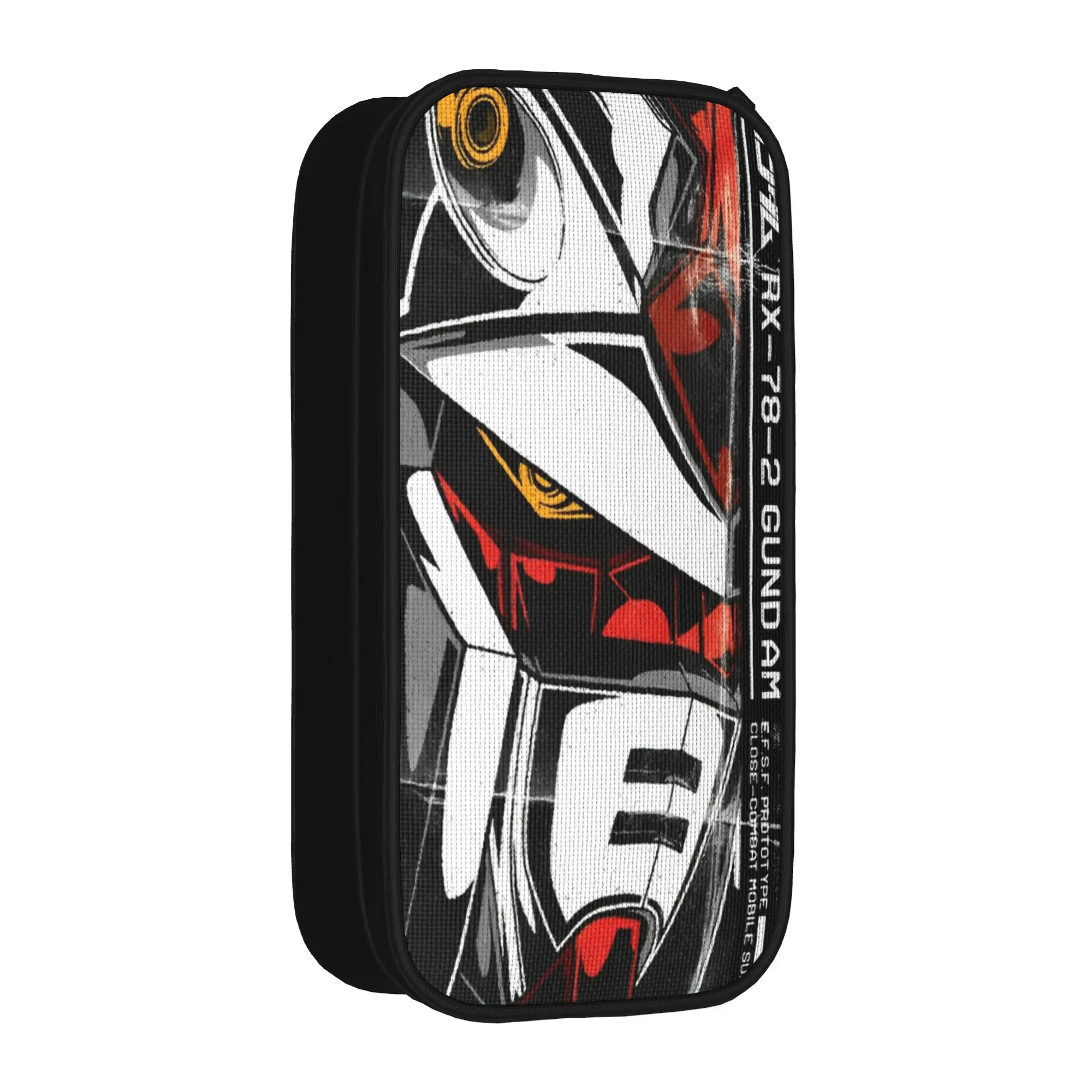 MOBILE SUIT GUNDAMs manga anime Pencil Case Double Layer Large Capacity School Accessories Pencilcase Birthday Gift