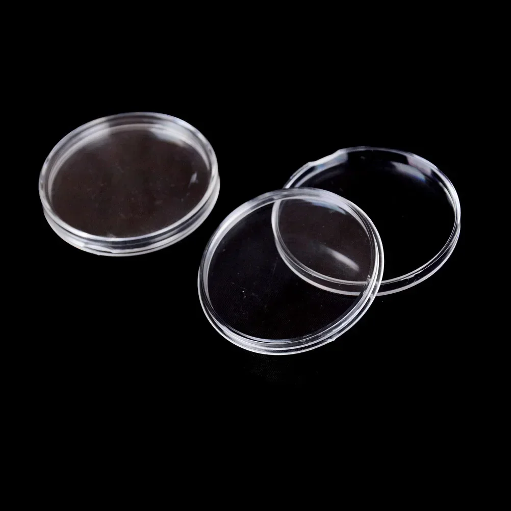 1Pcs/Lot Boxed Coin Capsules Coin Case Transparent Color 18/27/30/32/35/40/50mm