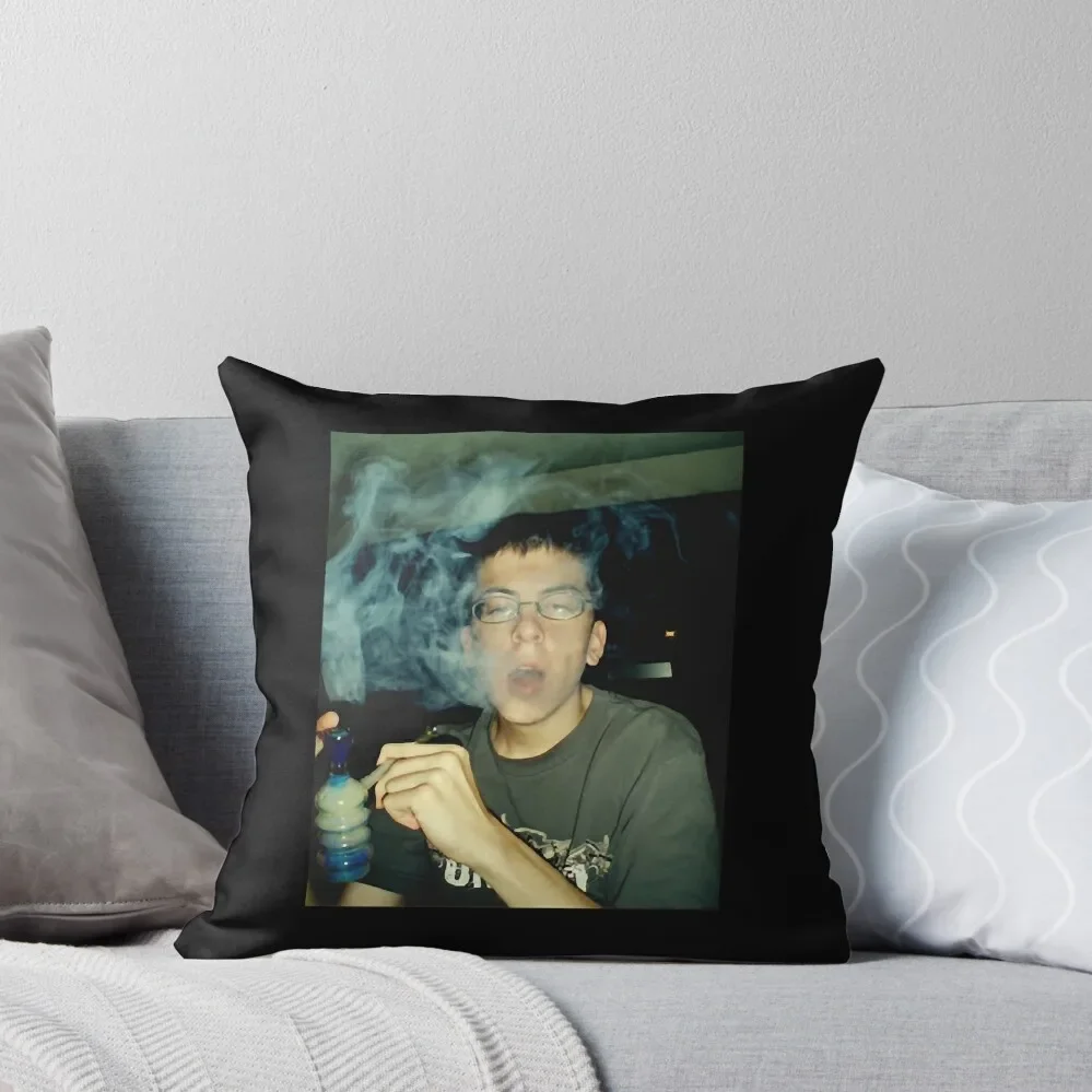 mclovin smoking Throw Pillow pillows decor home pillow pillowcase pillow