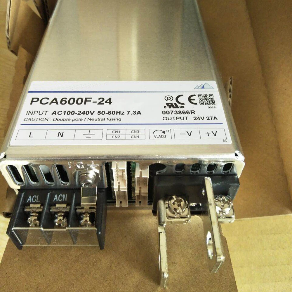 PCA600F-24 600W For COSEL INPUT AC100-240V 50-60Hz 7.3A OUTPUT 24V 27A Switching Power Supply Fast Ship Works Perfectly