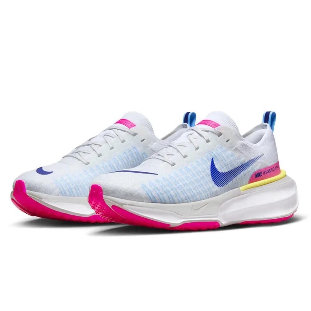 

Nike Invincible 3 Comfortable Athletic Breathable Support Low-Top Casual Training Running Shoes Men's White Blue Pink DR2615-105
