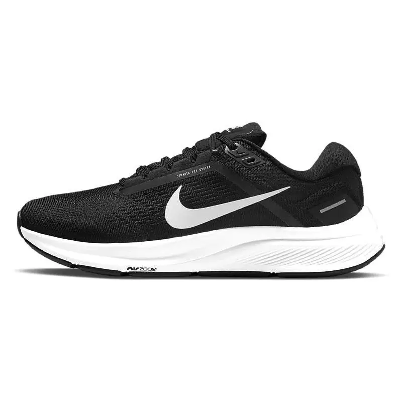 Nike Nike Air Zoom Structure 24 Negro Blanco Zapatillas de deporte para mujer Zapatos DA8570-001