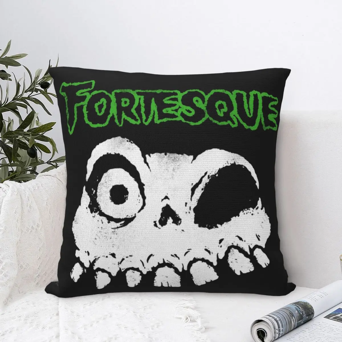 

Fortesque Square Pillowcase Polyester Pillow Cover Velvet Cushion Decor Comfort Throw Pillow For Home Living Room