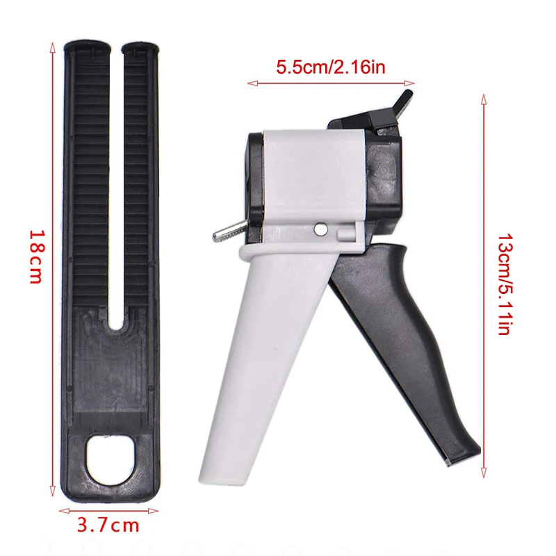 Dental Impression Mixing Gun Silicone Rubber Dispenser Gun Dispensing Caulking Dental Equipment Laboratory Tools Material