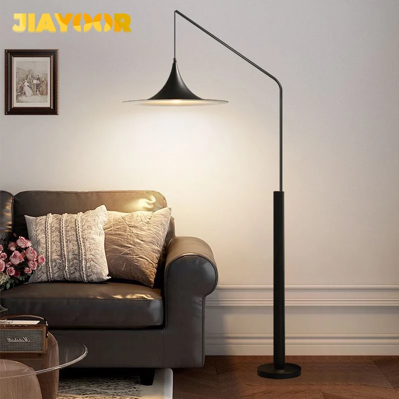 Creative Minimalist High-End Floor Lamp Living Room Bedroom Study Bedside Lamp Home Adjustable Standing Light LED Lighting