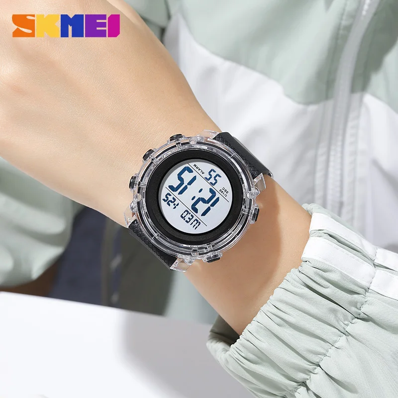 SKMEI New Style Digital Watch for Man Fashion Wommen Watches Outdoor Countdown Led Light Electronic Movement Original Wristwatch