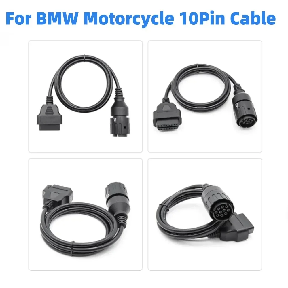 

For BMW Motorcycles Motobikes ICOM D 10 Pin Cable ICOM-D For BMW Auto Moto OBD 2 OBD2 Connector ODB2 Scanner Extension cable