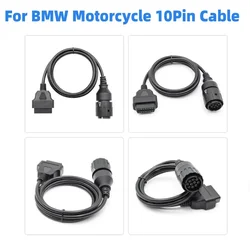 For BMW Motorcycles Motobikes ICOM D 10 Pin Cable ICOM-D For BMW Auto Moto OBD 2 OBD2 Connector ODB2 Scanner Extension cable