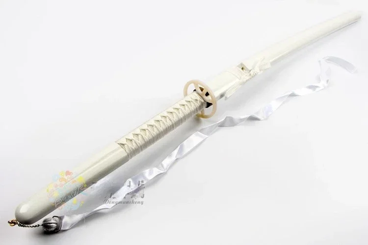 Sode No Shirayuki Sword  Rukia Kuchiki White Katana Sword Props for Chrismas New Year Party