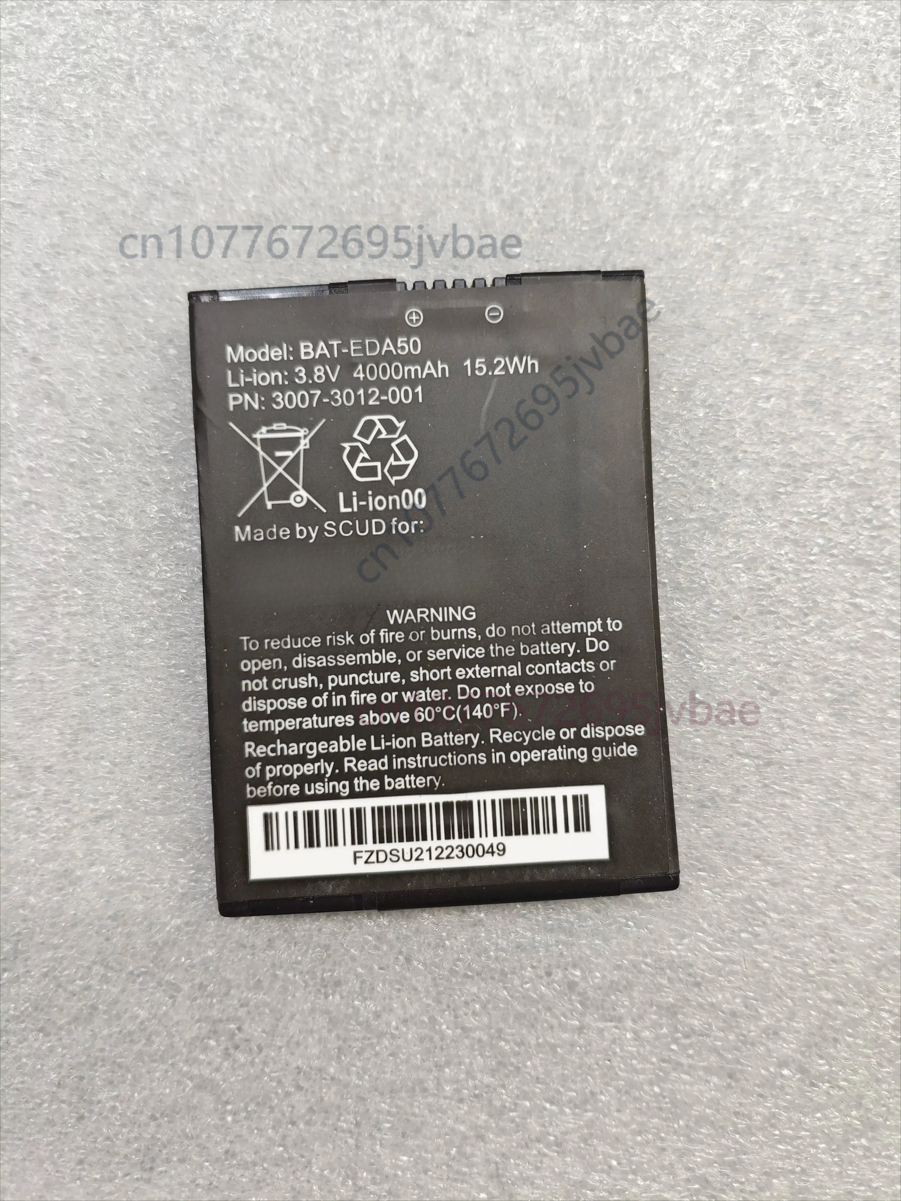 For honeywell 50134176-001 lithium-ion barcode scanner battery bat-eda50