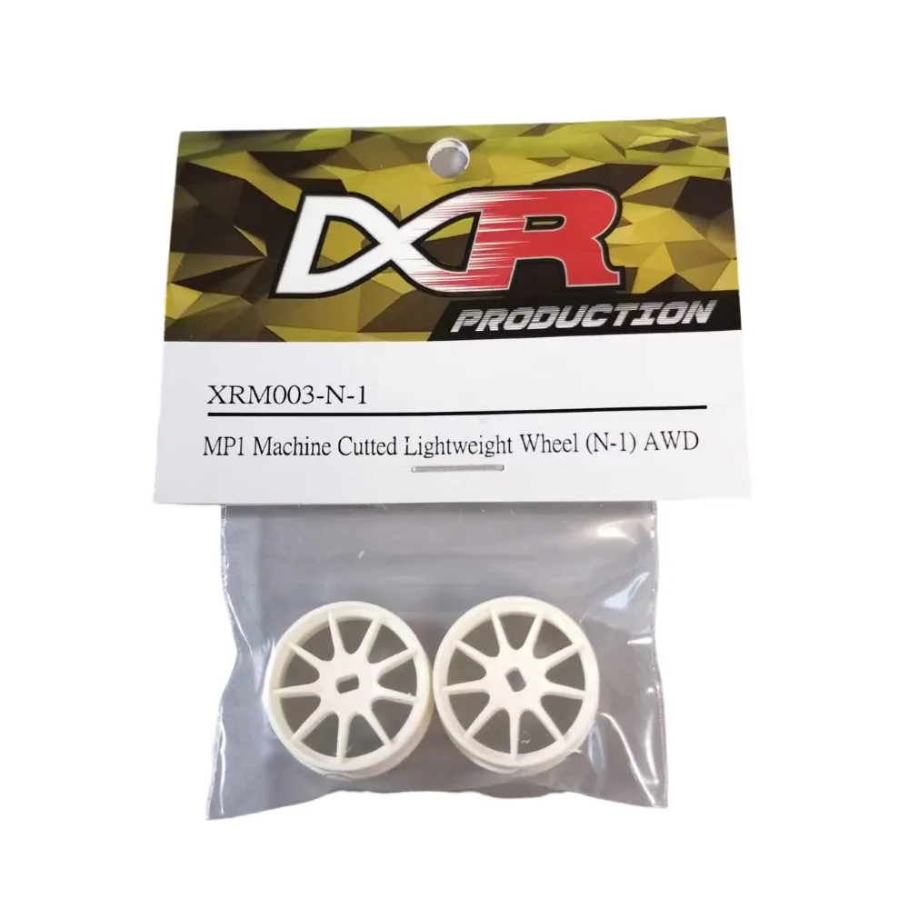 DXR 1/28 Kyosho MINIZ AWD Machine Cutted Light Weight Wheel White 2Pcs XRM003-N XRM003-W