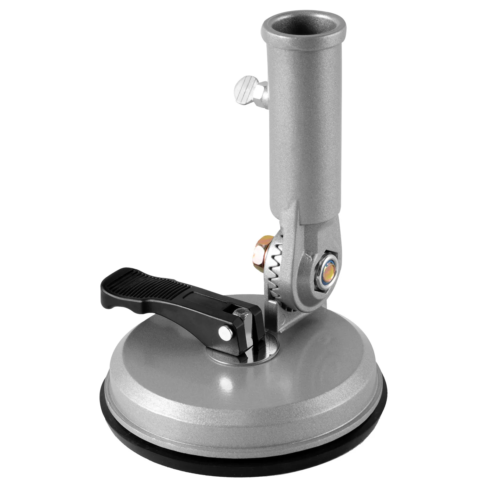 

1pcs Suction Cup Flagpole Holder Aluminum Alloy Rubber Base Car Motorcycle Utv Atv Suv Mount Flag Stand For Outdoor Display