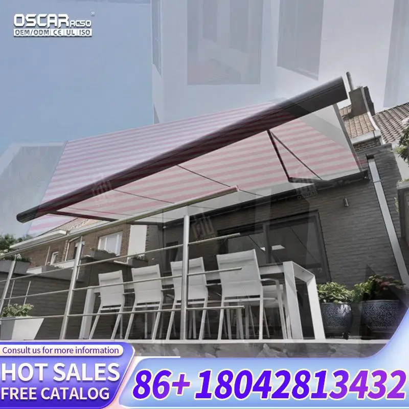 

Полная кассета, складные кронштейны, водонепроницаемый навес от дождя, дверной навес, оконный тент для домашнего офиса, патио, выдвижной тент