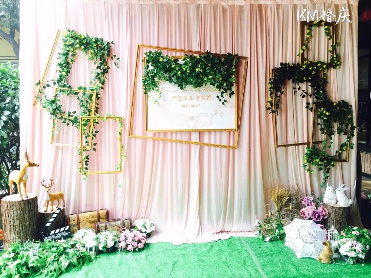 

Transparent Silk Drape Photo Booth Stage Drapery Panel Decoration Wedding Backdrop Baby Shower Event Background Church Curtains