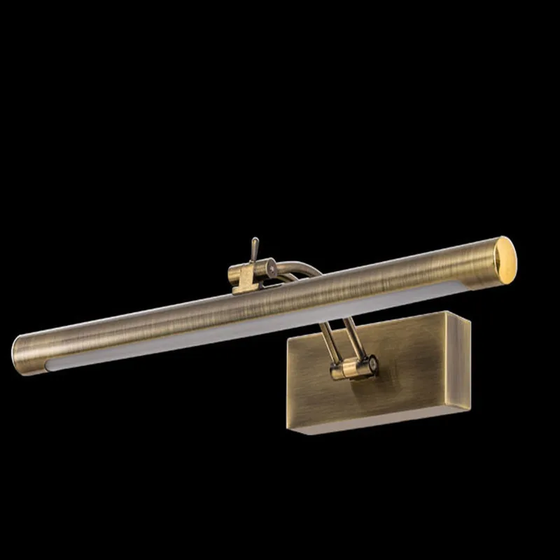 إضاءة الحمام أضواء مرآة LED تحاكي أضواء ماكياج ضوء النهار ديكور الجدار الحديث معرض أضواء خطية أضواء الجدار