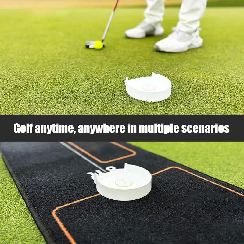 Putting Cups All-Direction Putter Cup Trainer For Golf Practice Indoor Outdoor Training Aids For Improved Putting Chipping Full