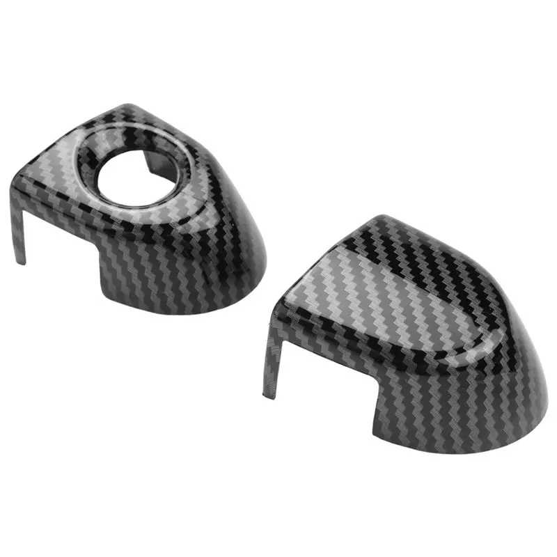 AU33-Carbon Fiber Outside Exterior Door Handle Cover For-BMW 1 2 3 4 Series E87 E90 E91 E92 E93 F30 X1 X2 X3 X4 X5 X6 LHD view 6