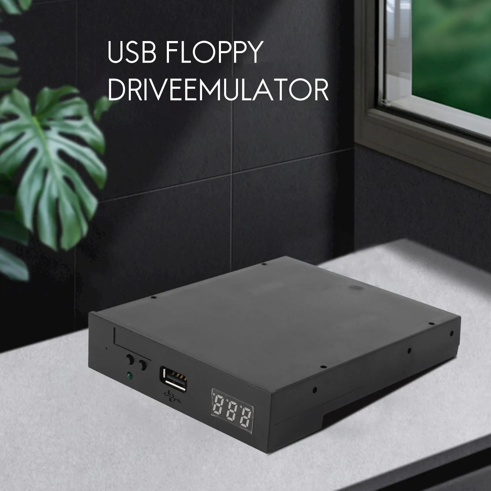New Version Sfr1M44-U100K Black 3.5 Inch 1.44Mb Usb Ssd Floppy Drive Emulator For Yamaha Korg Roland Electronic Keyboard Gotek