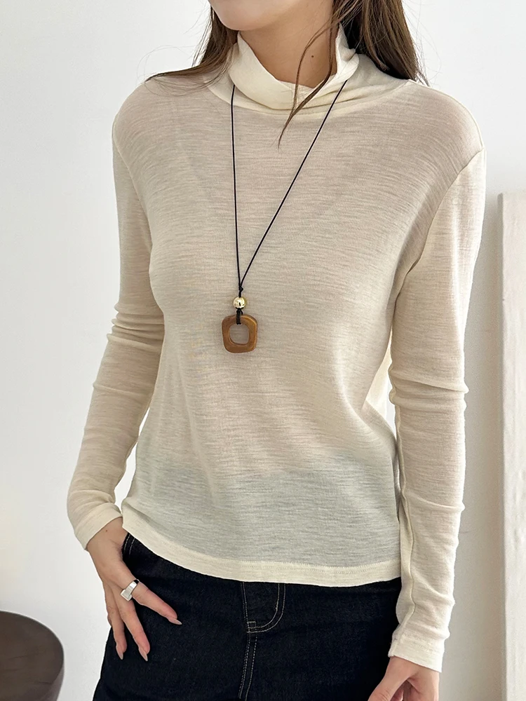 

Прозрачная шерстяная ткань Ne Base Layer: высококачественная, теплая и дышащая, облегающая, скрывающая недостатки фигуры.