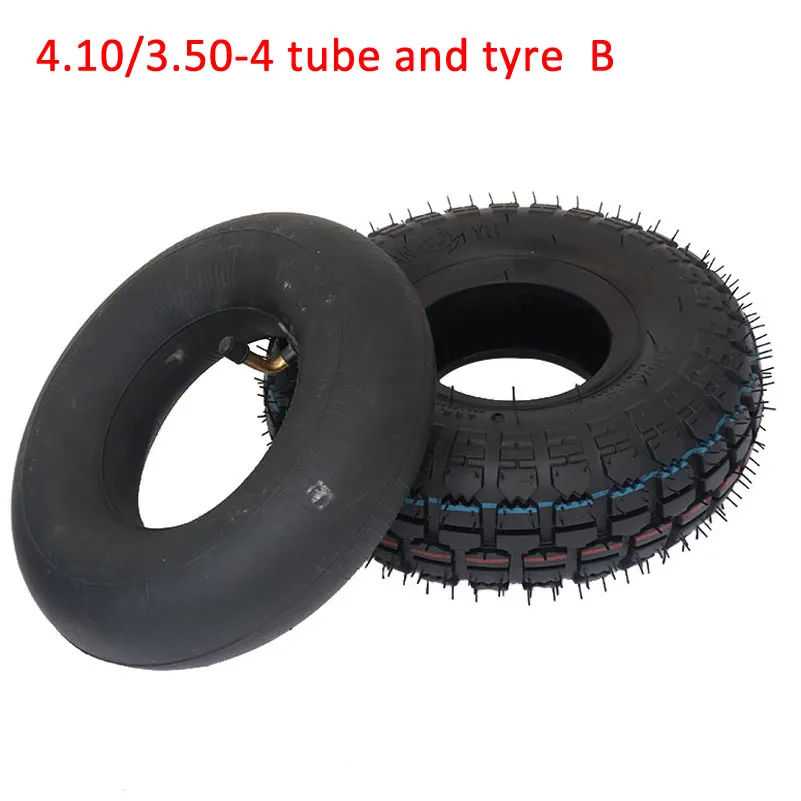 10 inch 4.10 /3.50-4 Tyre 4.10-4 Tires Inner Tube for Electric Tricycle Trolley  scooter warehouse car