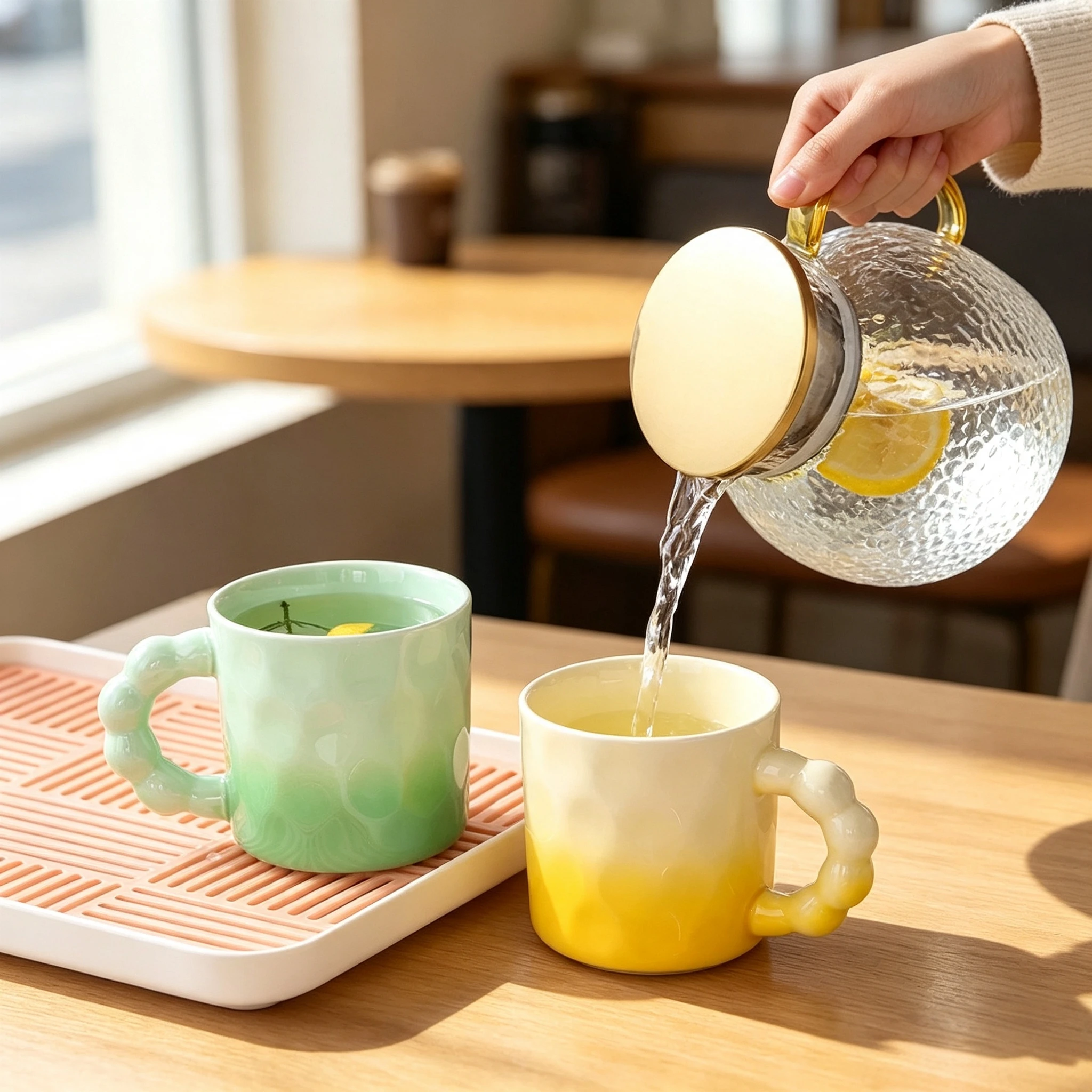 Coffee Tea & Espresso Appliances - Yüksek Estetik Değerine Sahip, Derecelendirilmiş Seramik