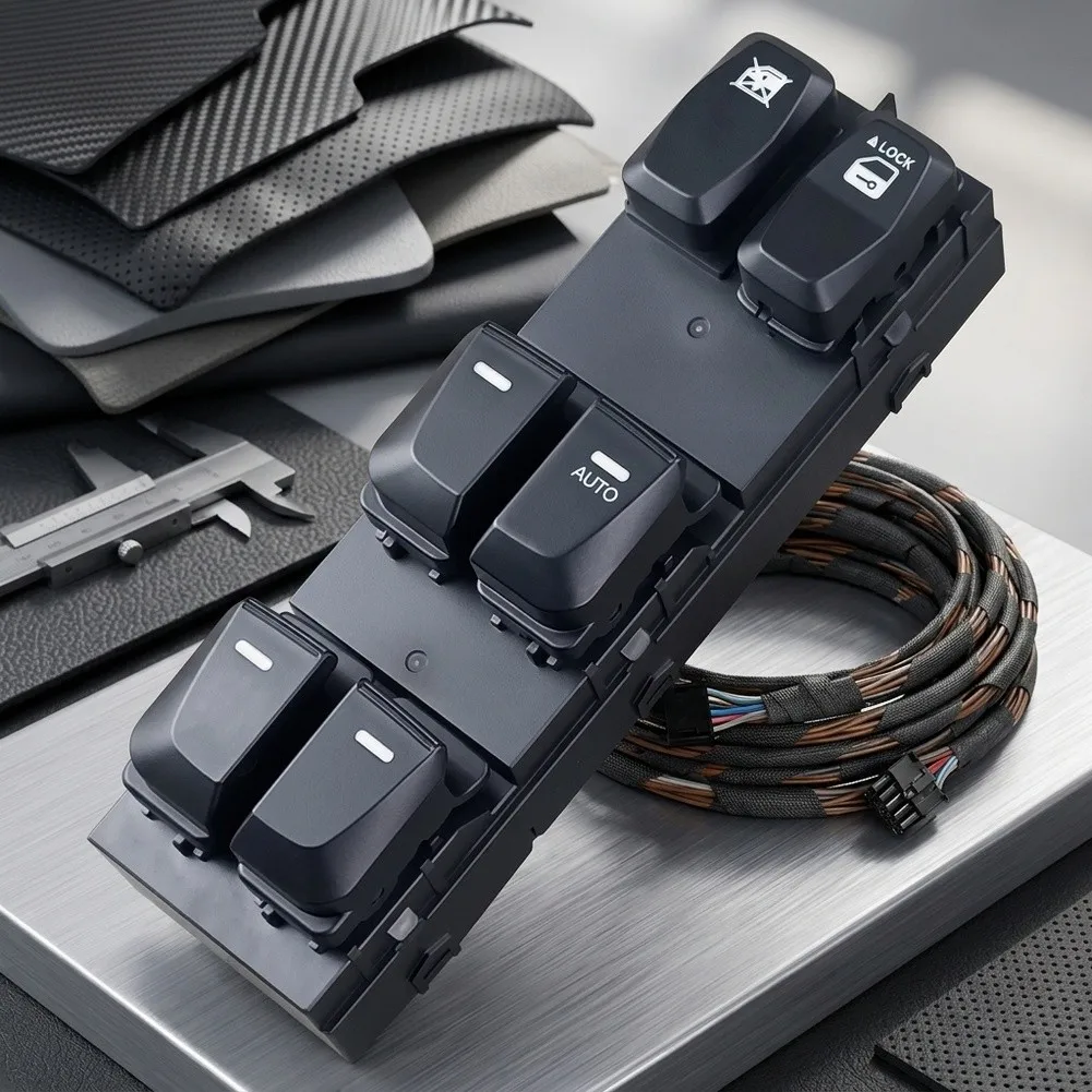Front Right Switch As Shown RHD Window Switch Direct Replacement Part No Programming Required Easy Installation