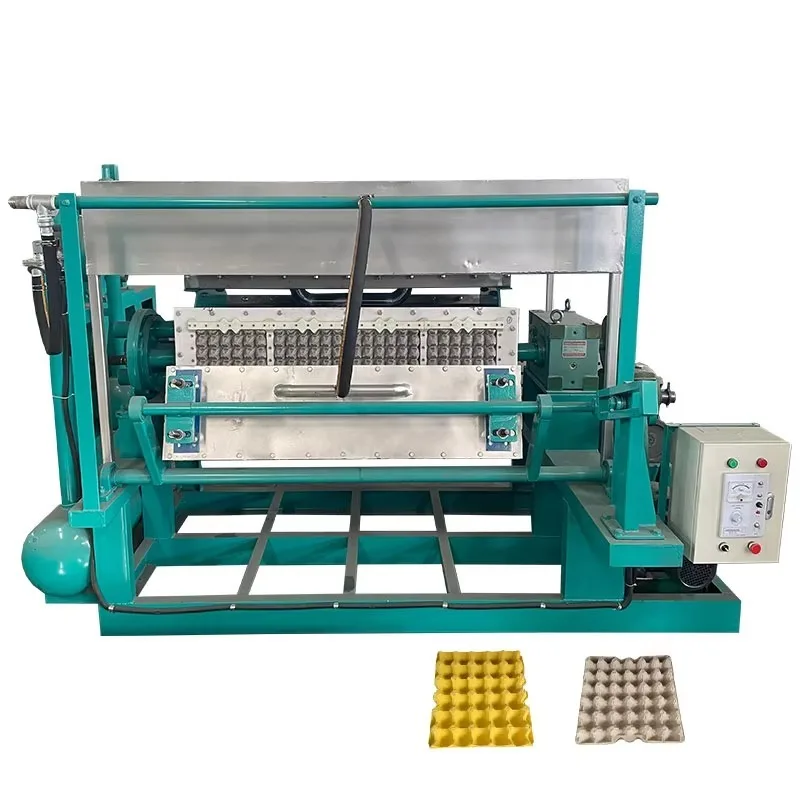 Small Egg Tray Making Machine Semi Automatic Paper Pulp Machine For Startup Small Business Factory