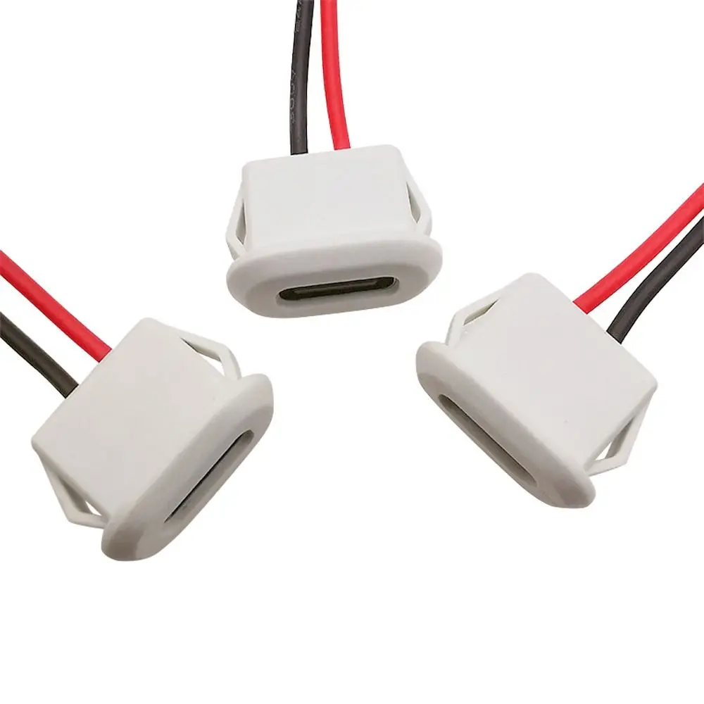 Accessories Plug Socket Fast Charging Port USB-C Charger Type-C Connector Card Buckle Female Socket