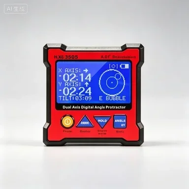 DXL360S High-Precision Dual-Axis Digital Inclinometer with Magnetic Angle Meter, Electronic Level, Ruler and Gyroscope
