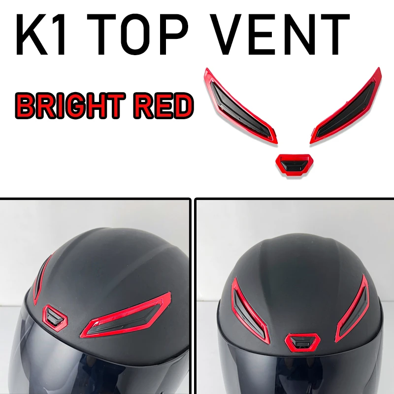 K1 Motorcycle Helmet Top Vent for AGV Helmet K1 helmet Top Vent