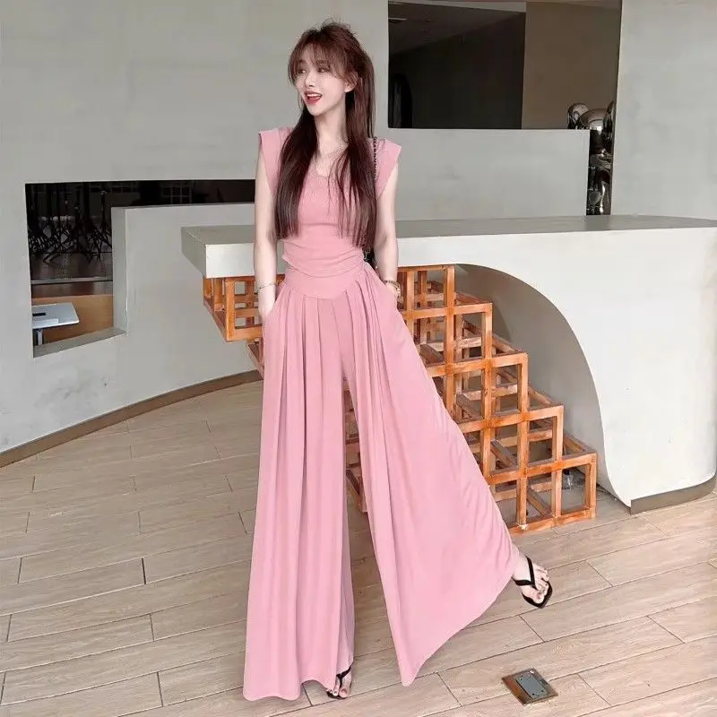 여성용 오피스 팬츠 세트 2피스 전문직 워크 코디 풀 의류 판매 트렌드 2025 의상 고급 바지 여성