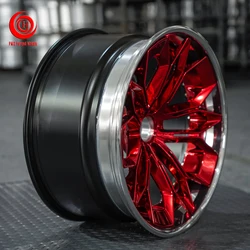 Custom Concave 3 Piece Forged Alloy Wheel Rims for luxury cars